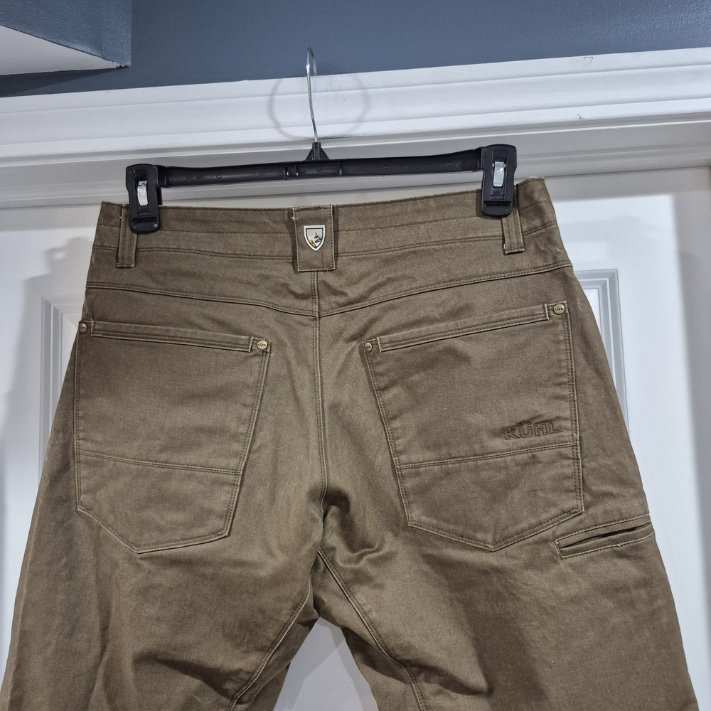Kuhl Pants Mens 32x32 Brown Rydr Rugged Hiking Heavy Outdoor Vintage Patina Dye - Picture 5 of 13